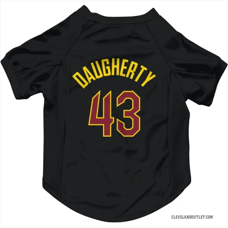Brad Daugherty  Black Cleveland Cavaliers  Cat & Dog Pet Jersey