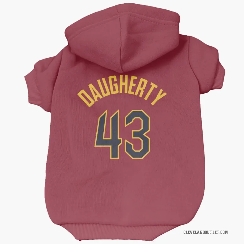 Brad Daugherty  Cleveland Cavaliers   Wine Cat & Dog Pet Hoodie