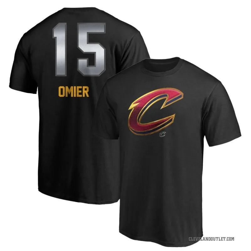 Norchad Omier Men's Black Cleveland Cavaliers Midnight Mascot T-Shirt