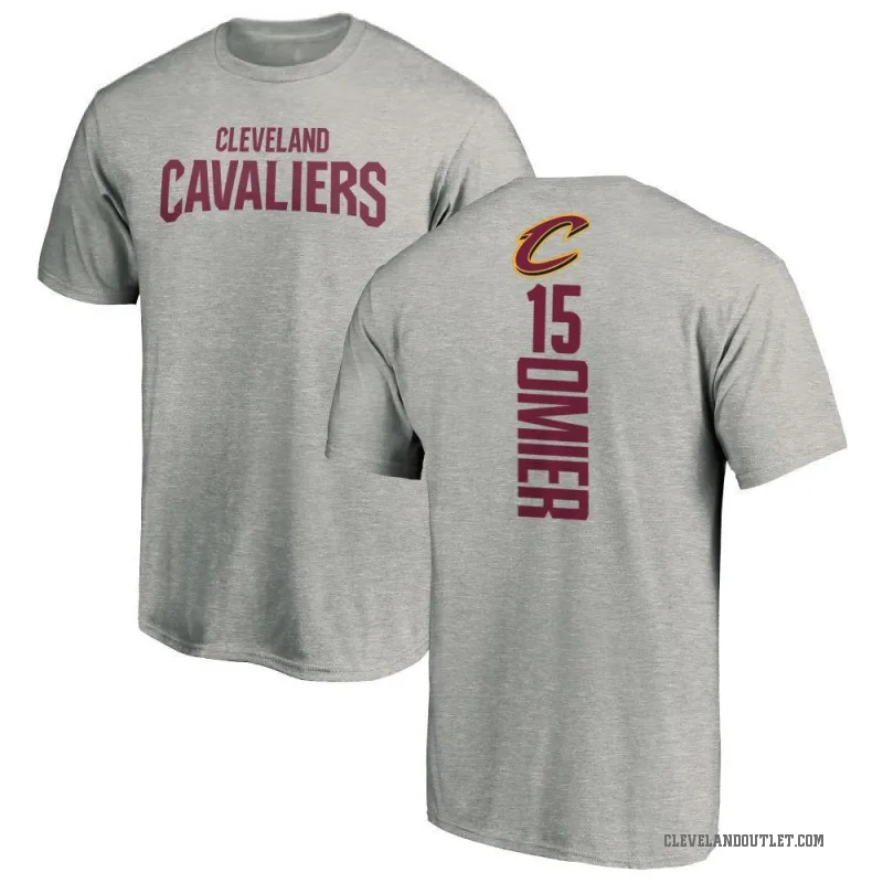 Norchad Omier Men's Cleveland Cavaliers Ash Backer T-Shirt