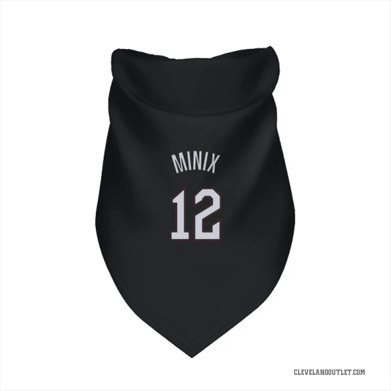Riley Minix  Black White Cleveland Cavaliers  Cat & Dog Pet Bandana