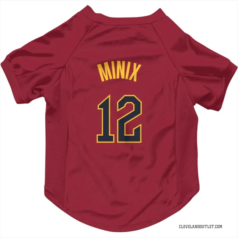 Riley Minix  Cleveland Cavaliers   Wine Cat & Dog Pet Jersey