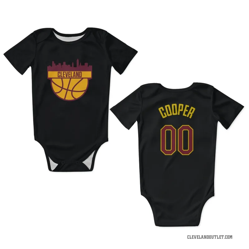 Sharife Cooper Black Cleveland Cavaliers Newborn & Infant Bodysuit