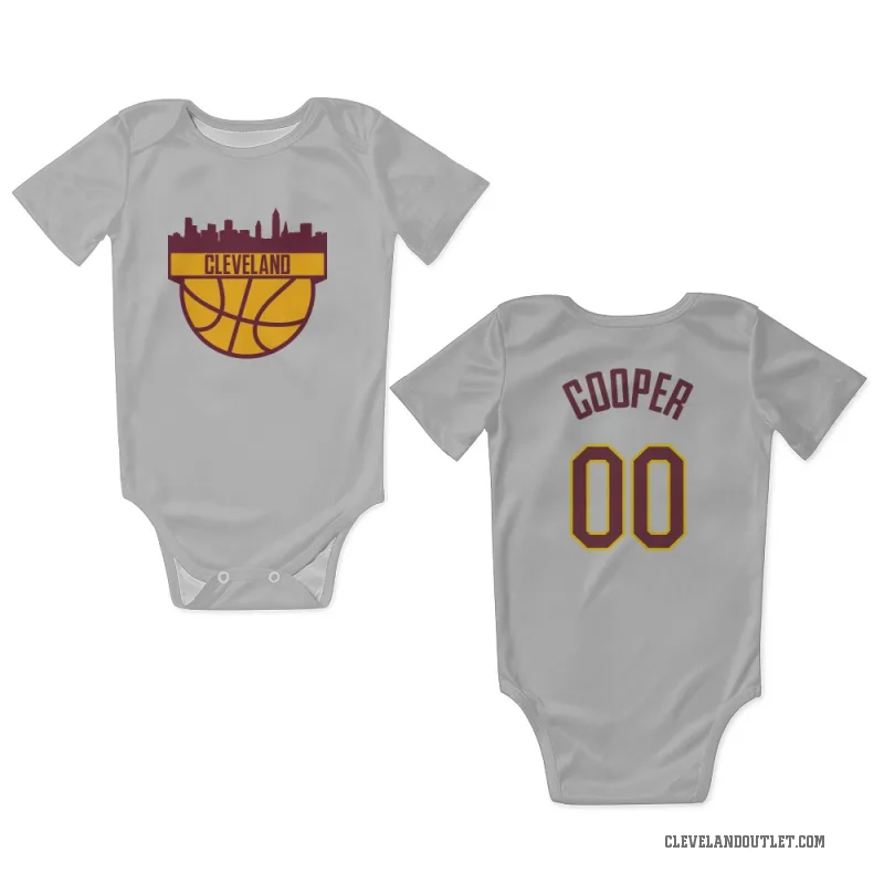 Sharife Cooper White Cleveland Cavaliers Newborn & Infant Bodysuit