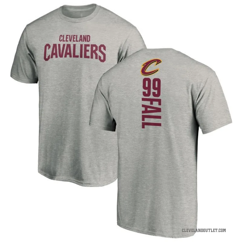 Tacko Fall Youth Cleveland Cavaliers Ash Backer T-Shirt